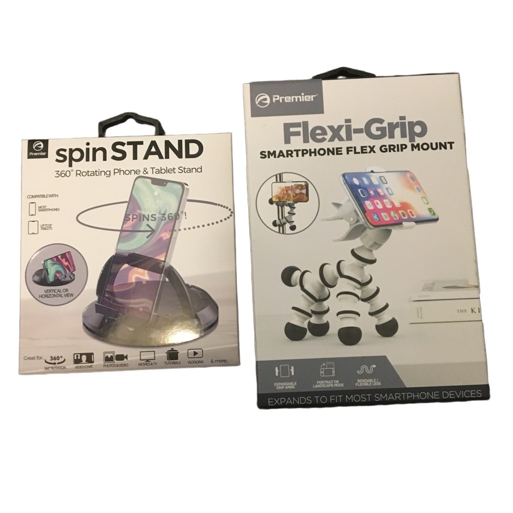 Flexi Grip Grip Mount and Spin Stand New